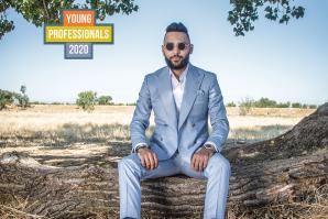 Zayn Silmi is the founder of The People of Sacramento and The People’s Firm. (Photo by Terence Duffy)