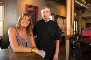 Hampton’s on Sutter’s manager Jennifer Kipgen and Chef Pete Treleden