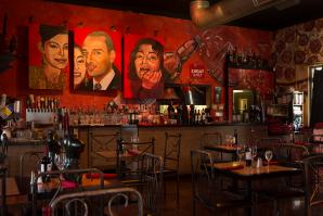 Todo un Poco co-owner Marie Mertz is an art lover and collector. All of the restaurant’s paintings are original works she commissioned. 