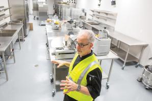 Michael Tuohy was hired by Legends Hospitality to oversee the food programat the Golden 1 Center.