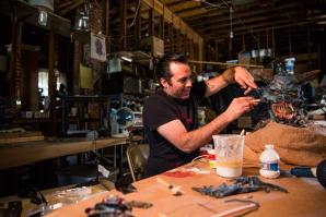 David Ainsworth is the creative mind behind Alchemy FX, a Sacramento-based special-effects studio that employs creative types and engineers to build costumes and illusions for local theaters and film producers