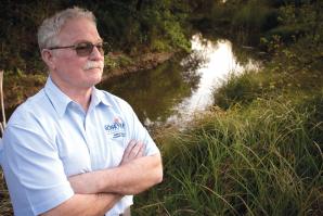 Roseville flood plain manager Garth Gaylord.