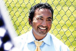 Candidate Ami Bera, an internist and former chief medical officer for Sacramento County, is running against Dan Lungren for Congress.
