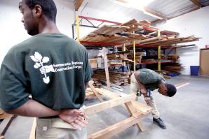 Thomas Nesbit, 21, has turned a corner academically and professionally through his involvement wit Sacramento Regional Conservation Corps. 