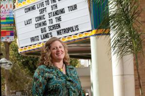 Sid Garcia-Heberger, owner, Crest Theatre