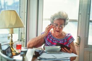 Nearly one in five Americans over the age of 65 have been financially victimized. Such financial abuse costs older Americans more than $2.6 million annually. 

(istockphoto)