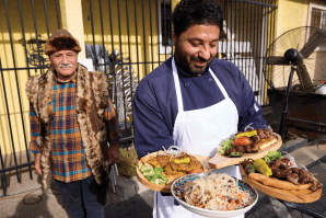 Zaki Rahain worked with the U.S. government in Afghanistan and now owns a restaurant in Carmichael. (Photos by Fred Greaves)