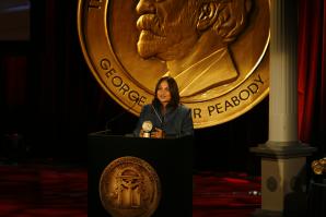 Soraya Sarhaddi Nelson at the 69th Annual Peabody Awards Luncheon Waldorf=Astoria Hotel New York, NY USA May 17, 2010
(Author: Peabody Awards)