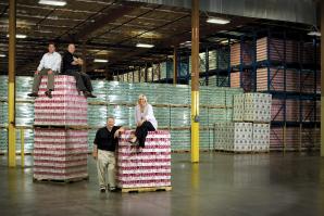 Grant Deary, executive vice president of sales and marketing; Tim Deary, executive vice president of beer; Don Deary, president and COO; and Shannon Deary-Bell, executive vice president, all of Nor-Cal Beverage Co. Inc. 